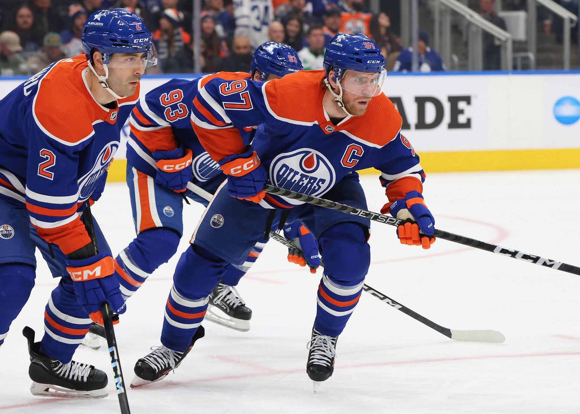 Toronto Maple Leafs v Oilers